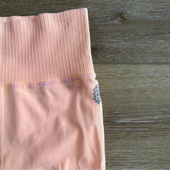 FP Movement By Free People Orange High-Rise 7/8 Length Leggings Sz M/L GUC - Picture 3 of 8